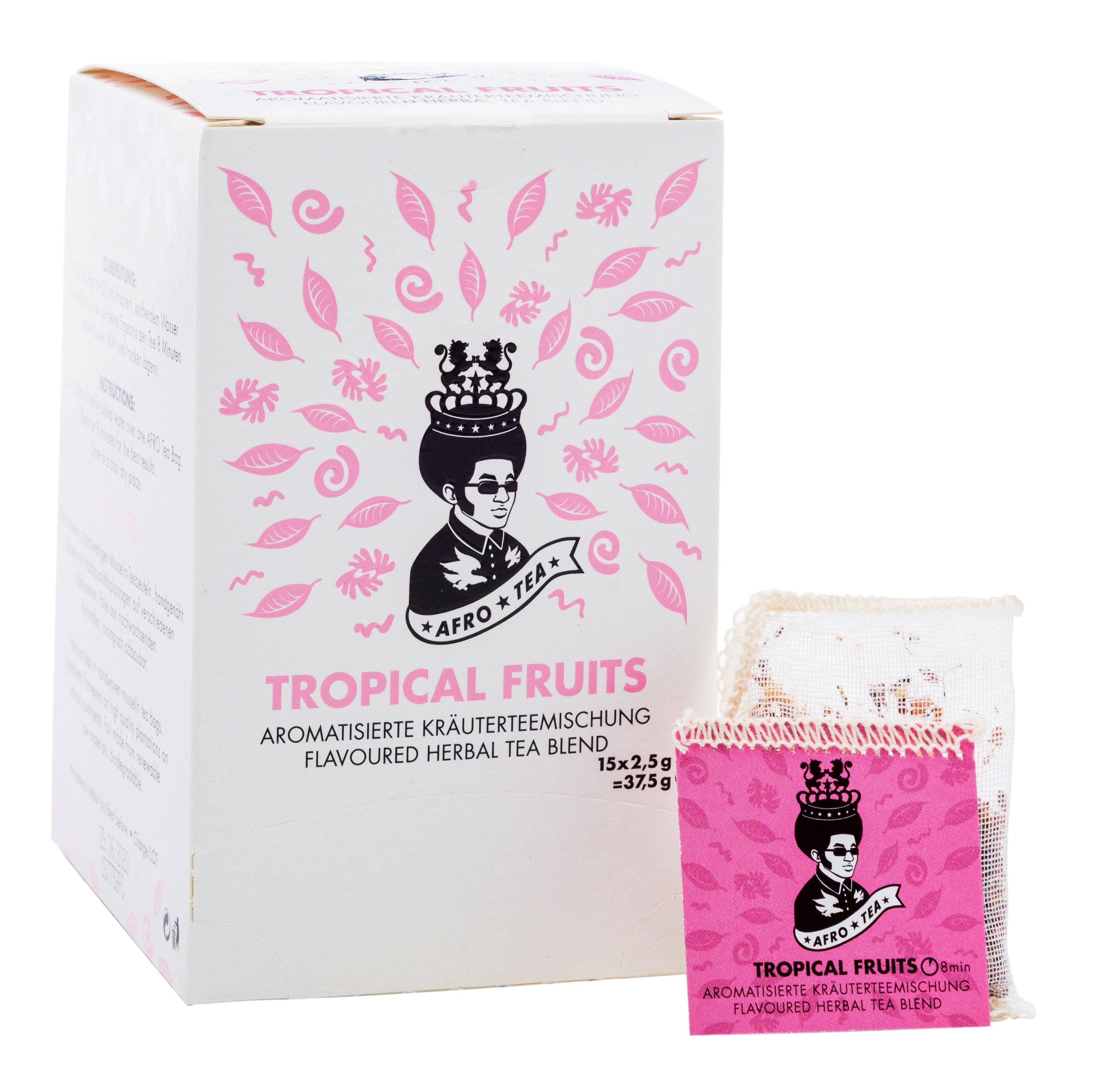 Tropical Fruits Teabags, Set of 10