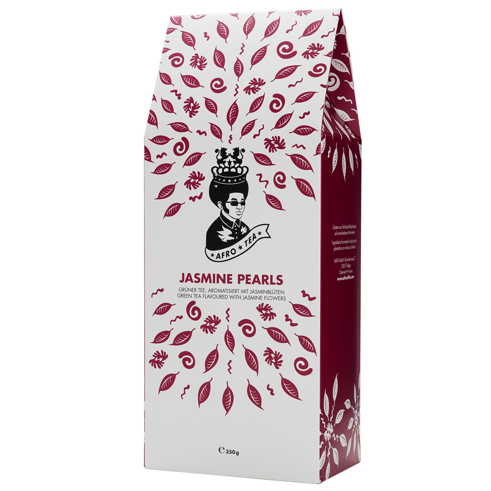 Afro Tea Jasmin Pearls - Grüntee