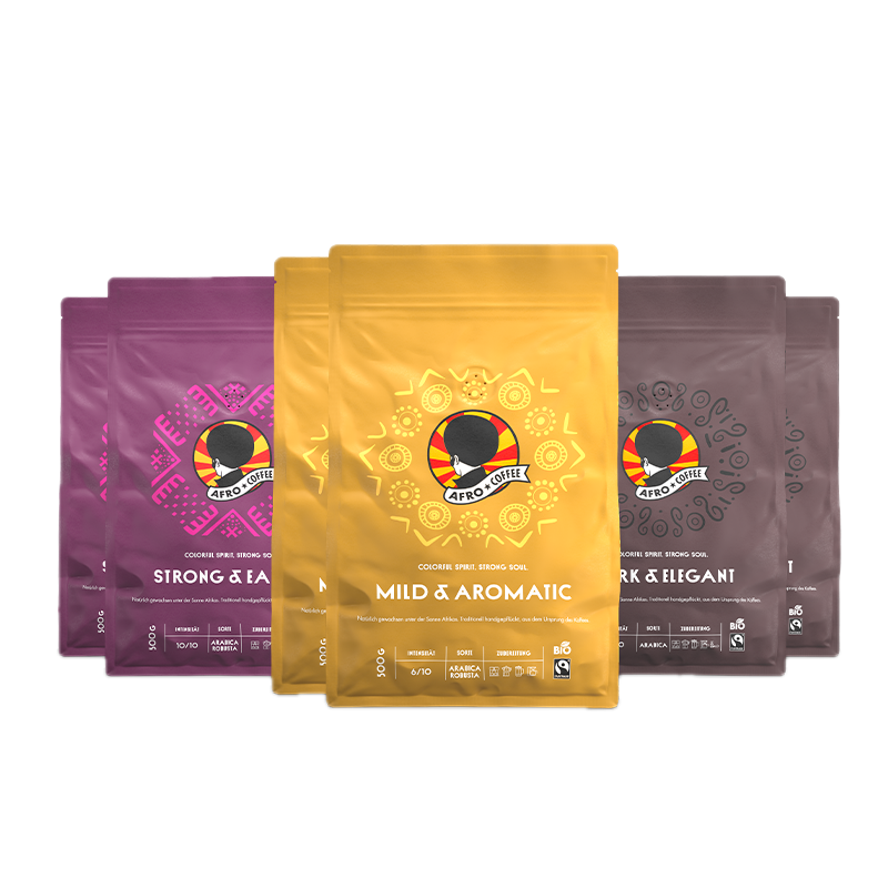 500g Bio Kaffeebohnen im Mixed Set, AT-BIO-902