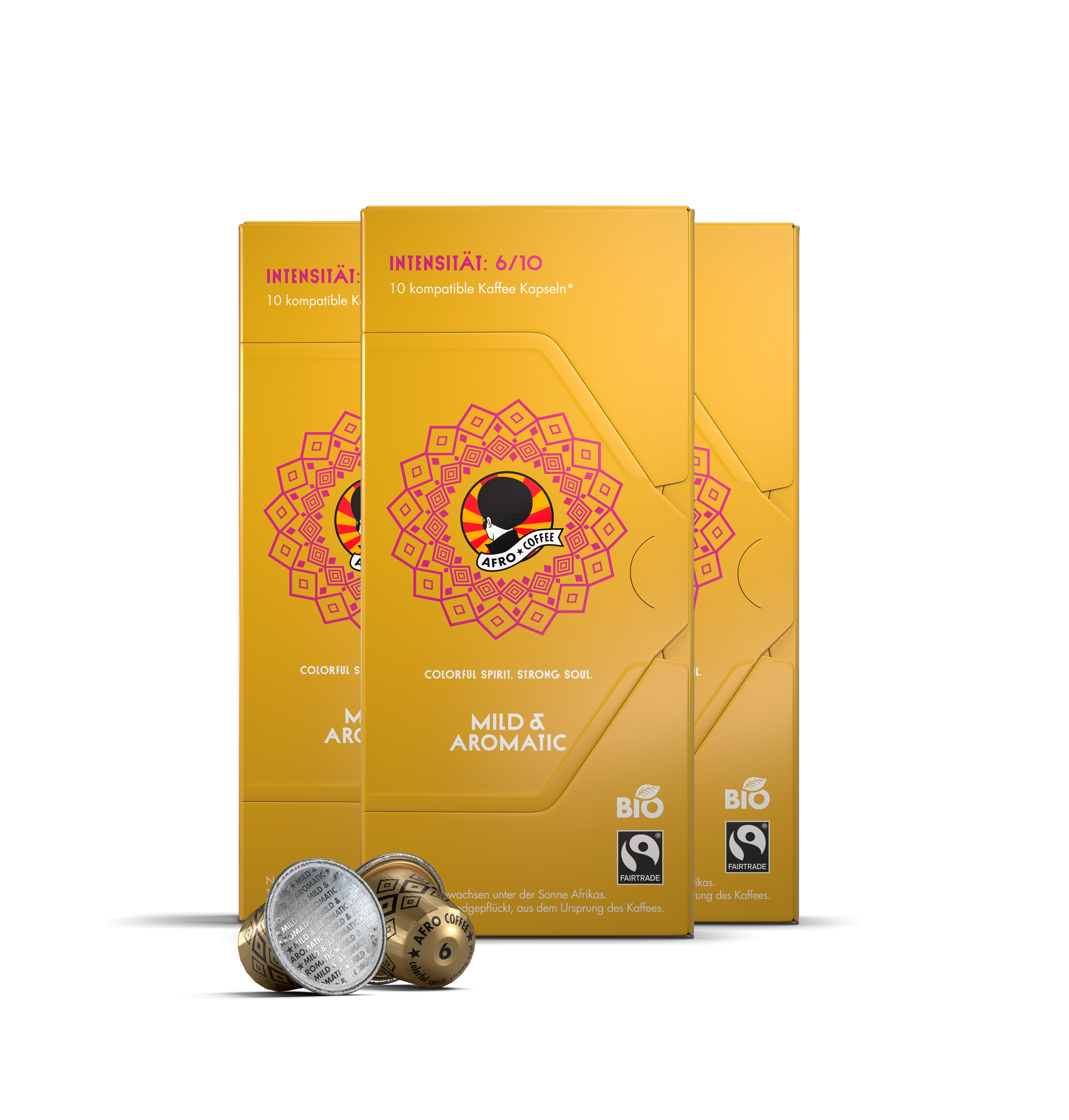 Bio Kaffeekapseln Mild & Aromatic im Set