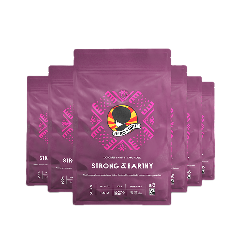 5+1 SET Strong & Earthy Organic 500g