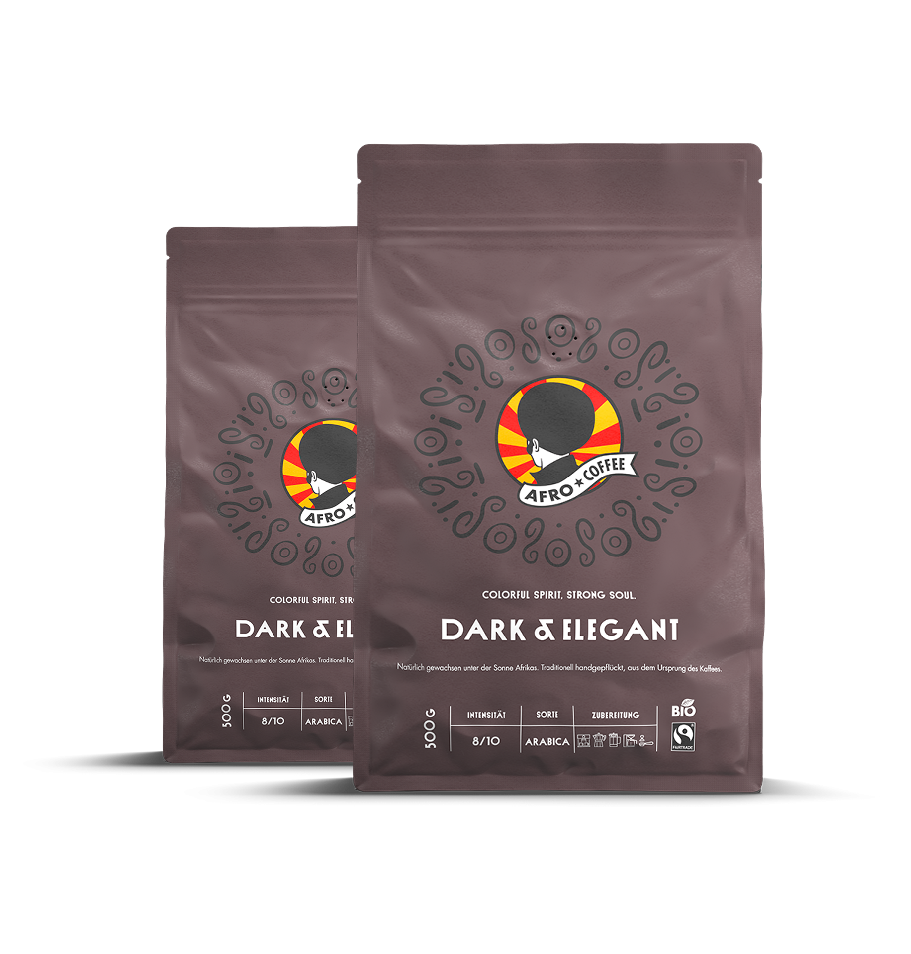 2x 500g Bio Kaffeebohnen Dark & Elegant, AT – BIO-902