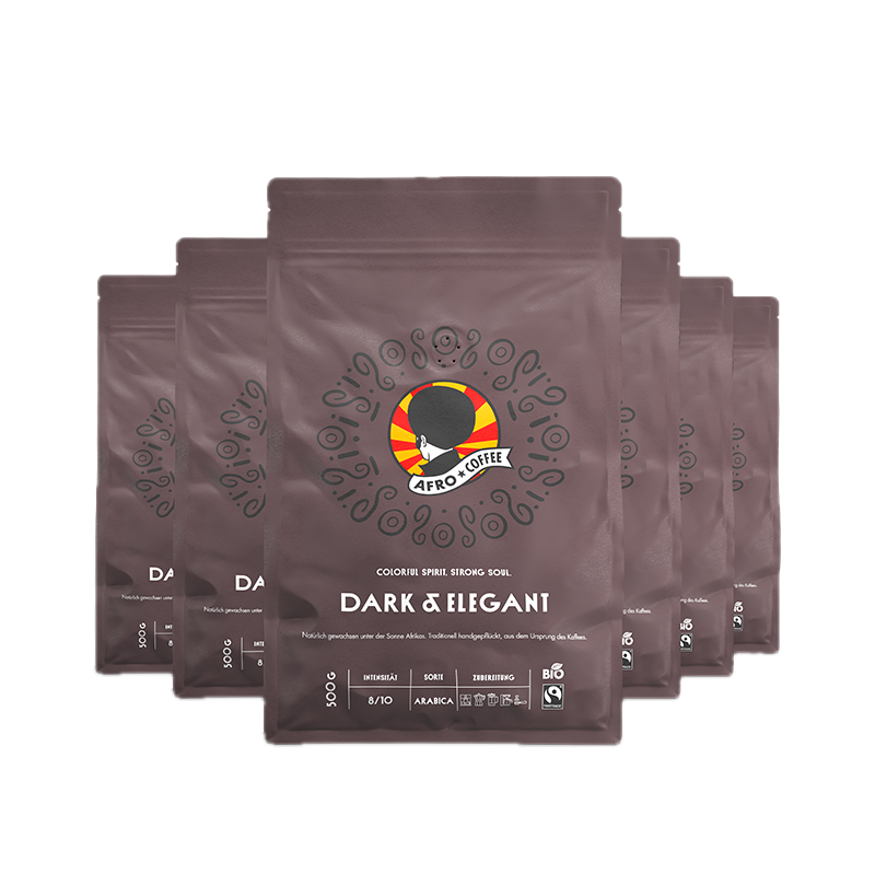 5+1 SET Dark & Elegant Organic 500g