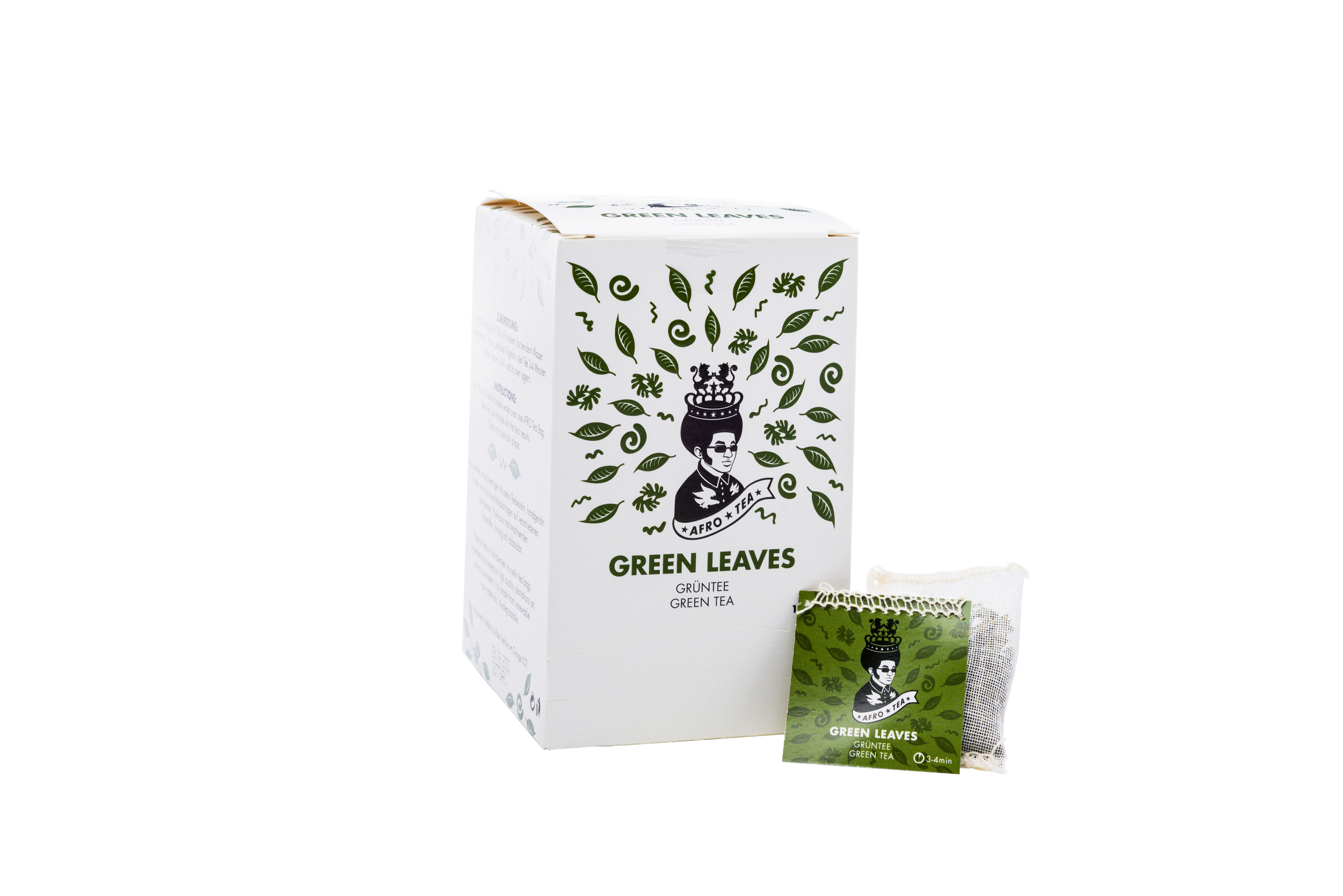 Green Leaves Teabags, Set of 10 