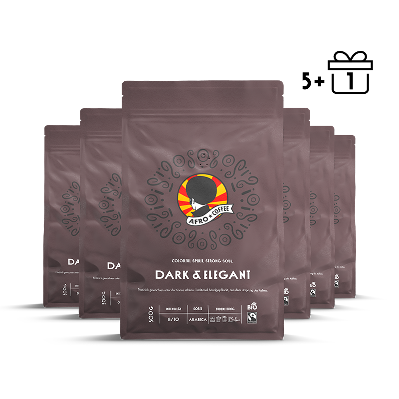 5+1 SET Dark & Elegant BIO 500g