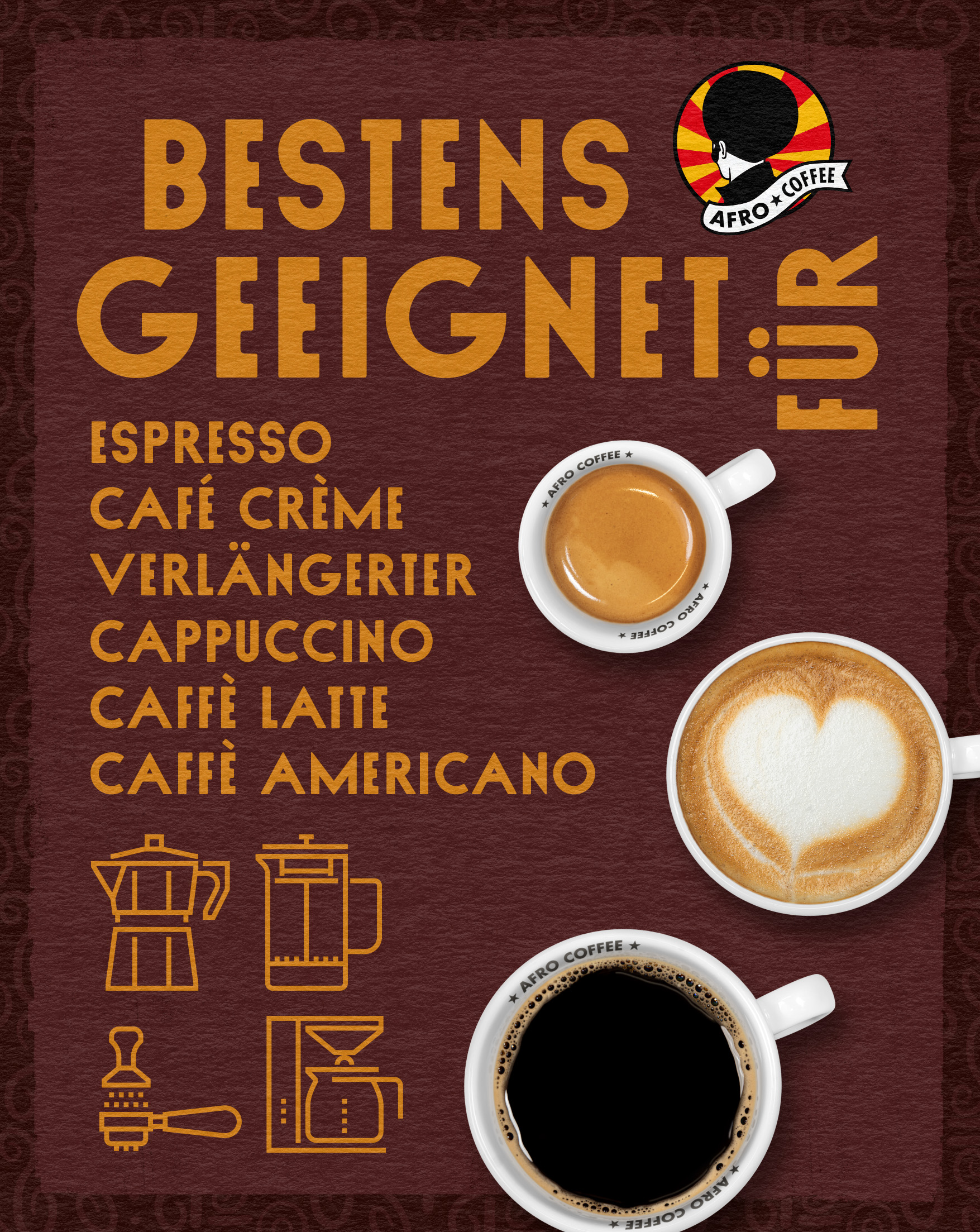 6x 250g Bio Kaffeebohnen Dark & Elegant, AT-BIO-902