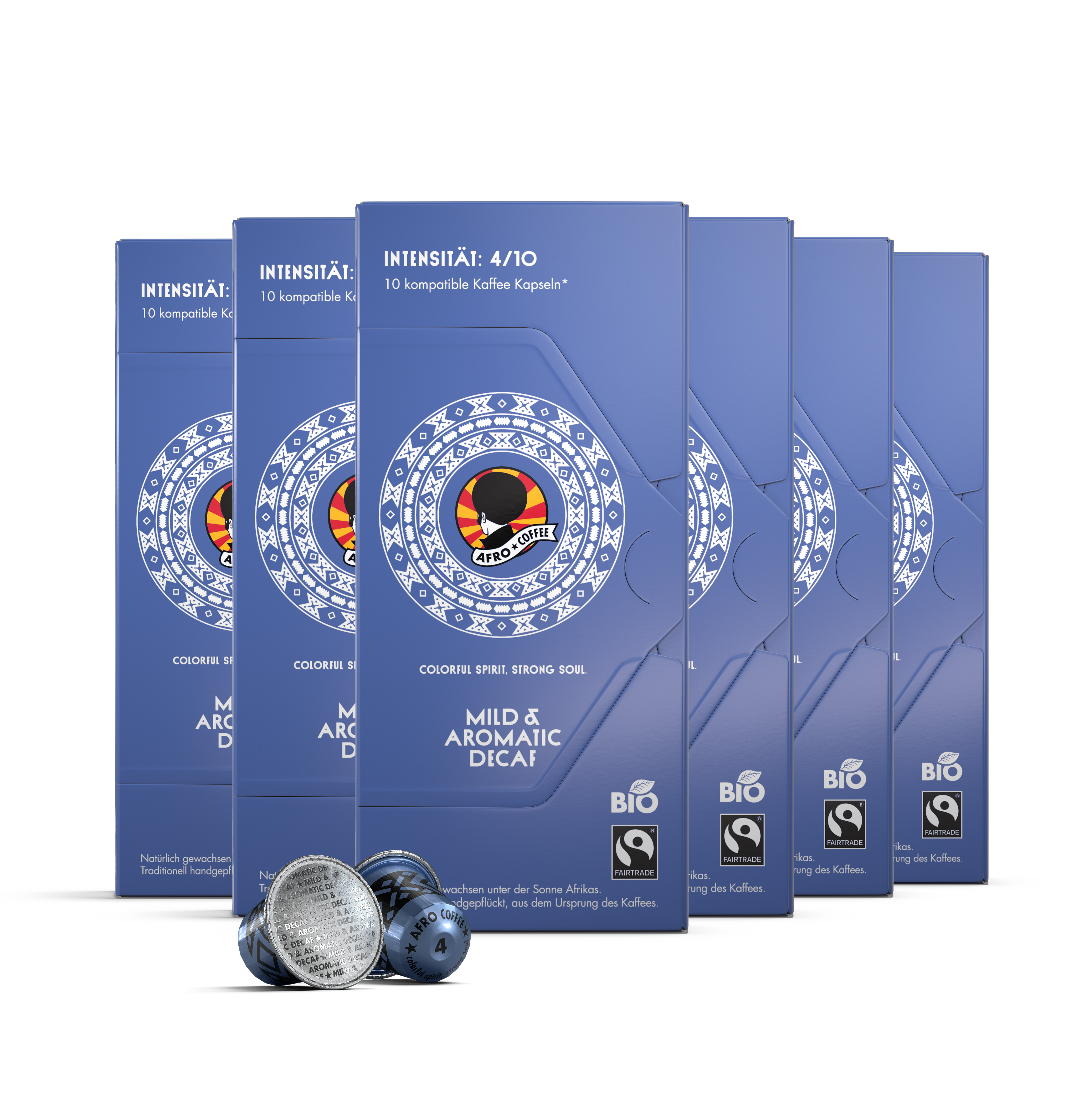 Bio Kaffeekapseln Mild & Aromatic Decaf im Set