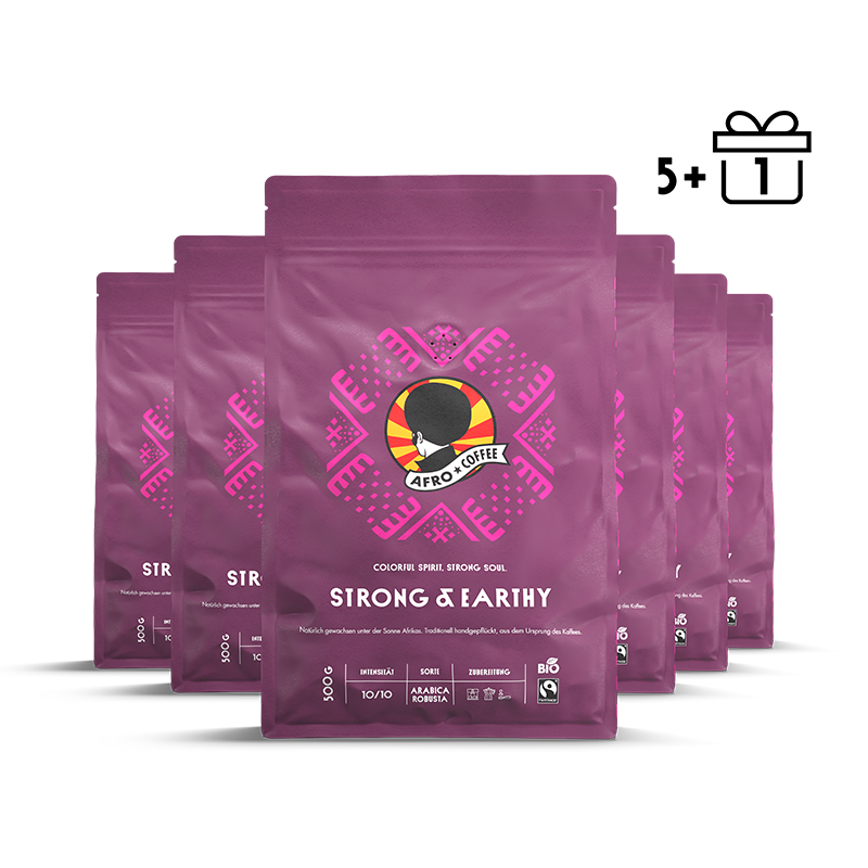 5+1 SET Strong & Earthy BIO 500g