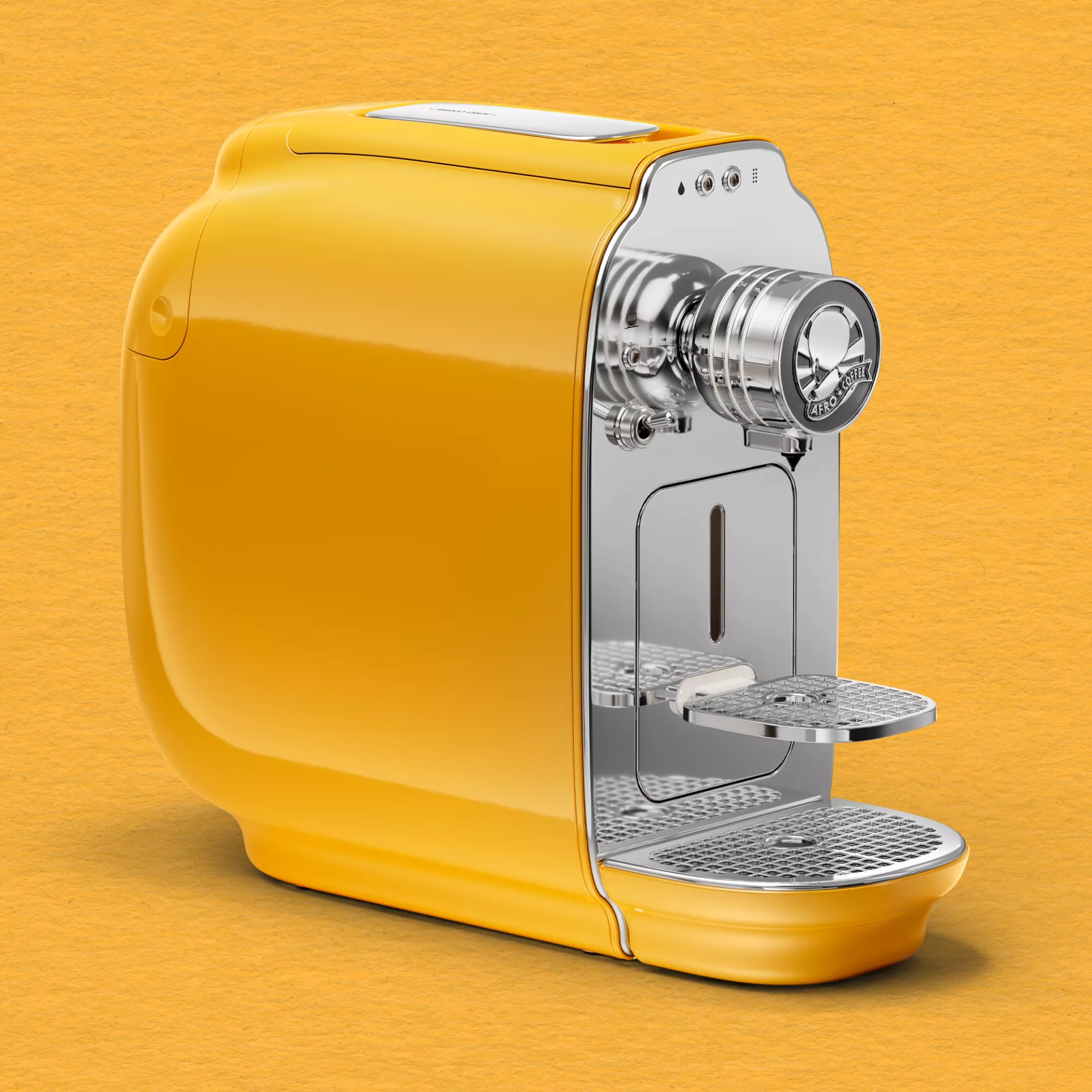 KAHAWA Capsule Machine - Savanna Yellow