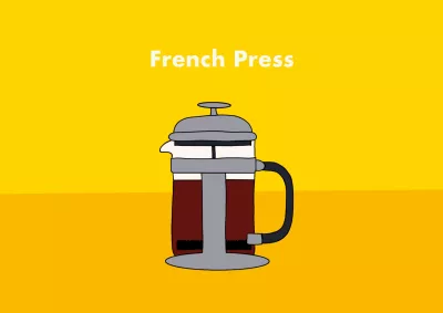 Kaffeezubereitung mit der French Press Kaffeezubereitung mit der French Press
