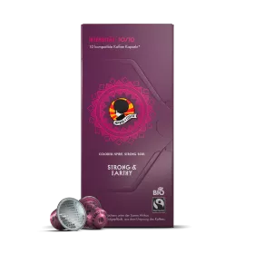 Strong & Earthy Organic, Fairtrade Coffee Capsules 10 pcs