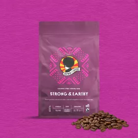 Strong & Earthy Kaffeebohnen, Bio, Fairtrade 500g Strong & Earthy Kaffeebohnen, Bio, Fairtrade 500g
