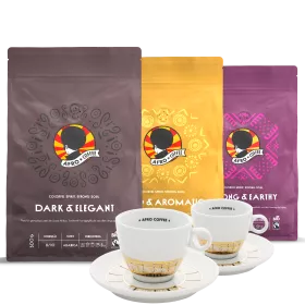 Valentine's Bundle - Kaffeebohnen, Bio, Fairtrade 3x500g