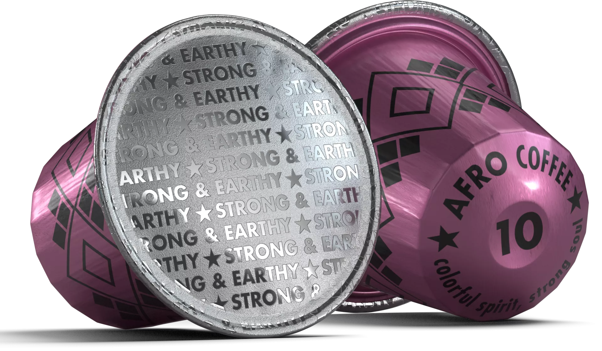 Strong & Earthy Kaffeekapseln, Bio, Fairtrade 10 Stück