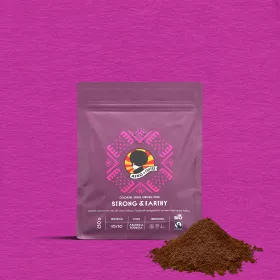 Strong & Earthy Ground Coffee, Organic, Fairtrade 250g Strong & Earthy Ground Coffee, Organic, Fairtrade 250g