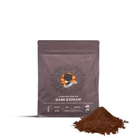 Dark & Elegant Ground Coffee, Organic, Fairtrade 250g Dark & Elegant Ground Coffee, Organic, Fairtrade 250g