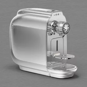 KAHAWA Capsule Machine - Chrome Silver