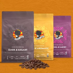 Trial Set Coffee Beans, Organic, Fairtrade 500g Trial Set Coffee Beans, Organic, Fairtrade 500g