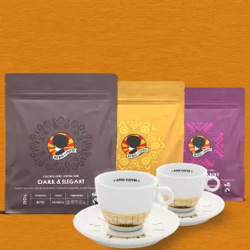 Valentine's Bundle - Ground Coffee, Organic, Fairtrade 3x250g