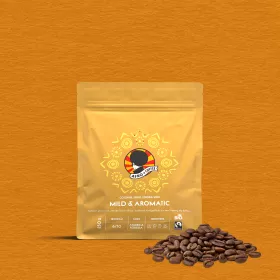 Mild & Aromatic Coffee Beans, Organic, Fairtrade 250g Mild & Aromatic Coffee Beans, Organic, Fairtrade 250g