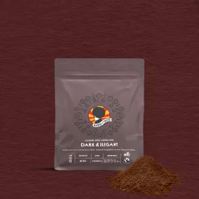 Dark & Elegant Ground Coffee, Organic, Fairtrade 250g Dark & Elegant Ground Coffee, Organic, Fairtrade 250g